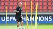 Miroslav Stoch na tréninku Slavie