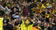 Rozhodující gól zápasu Arsenal - Dortmund dal v 82. minutě Lewandowski