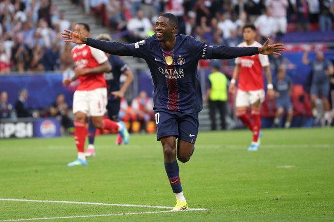 ONLINE: PSG - Arsenal 1:1. Dembélé proměnil penaltu a srovnal finále Ligy mistrů ONLINE: PSG - Arsenal 1:1. Dembélé proměnil penaltu a srovnal finále Ligy mistrů