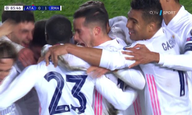 SESTŘIH LM: Atalanta - Real Madrid 0:1. Rozhodl Mendy, domácí od 17. minuty v deseti