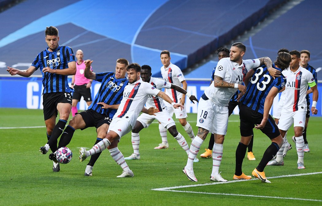 Závar v pokutovém území PSG