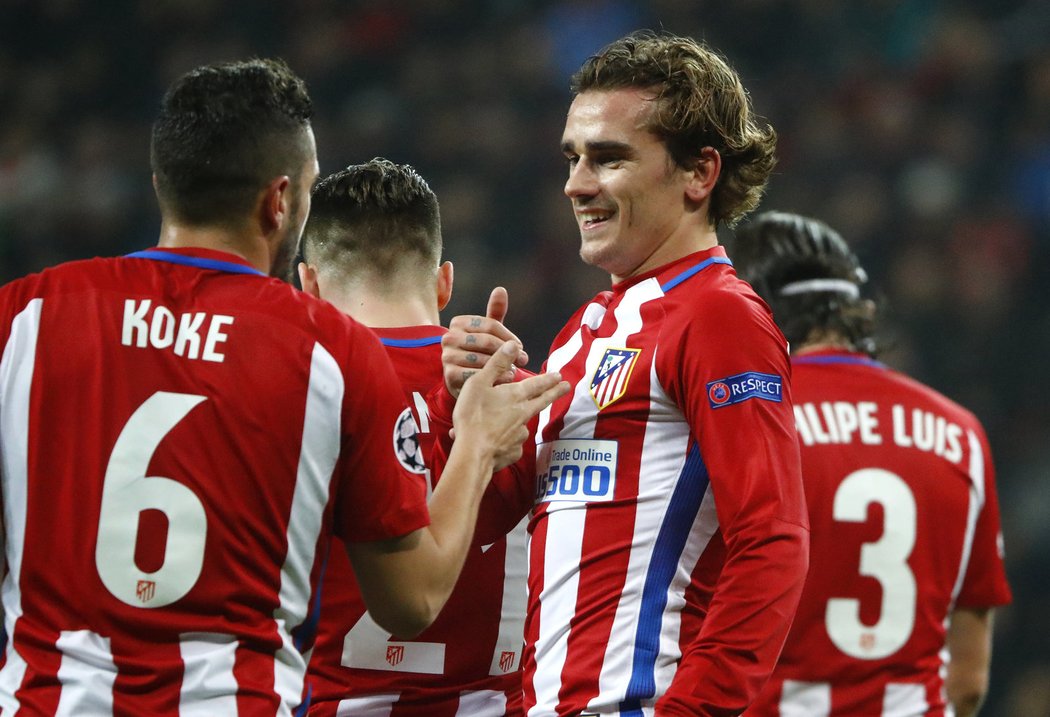 Druhý gól Atlética obstaral Antoine Griezmann