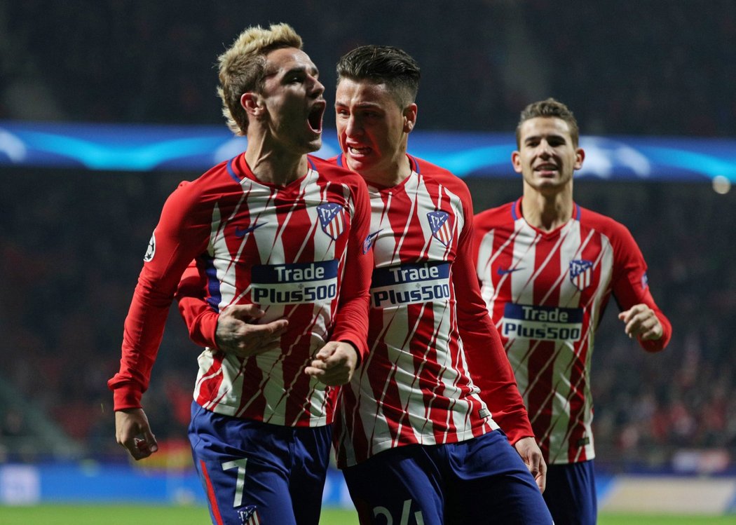 Antoine Griezmann protrhl střeleckou smůlu a udržel Atlético v boji o postup