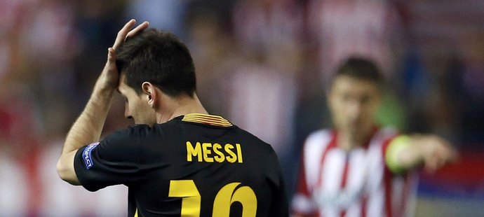 Lionel Messi jakoby tušil, že duel s Atlétikem nedopadne dobře
