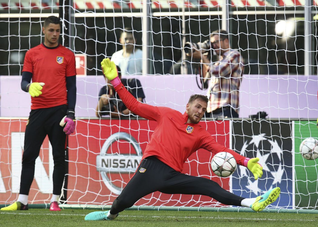 Brankářská jednička Atlétika Madrid - Jan Oblak.