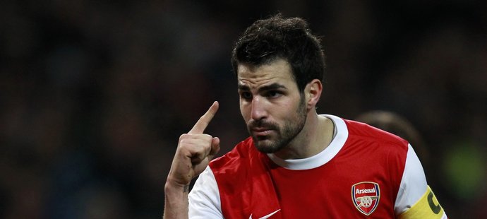 Cesc Fabregas si užíval výhru nad svým mateřským klubem