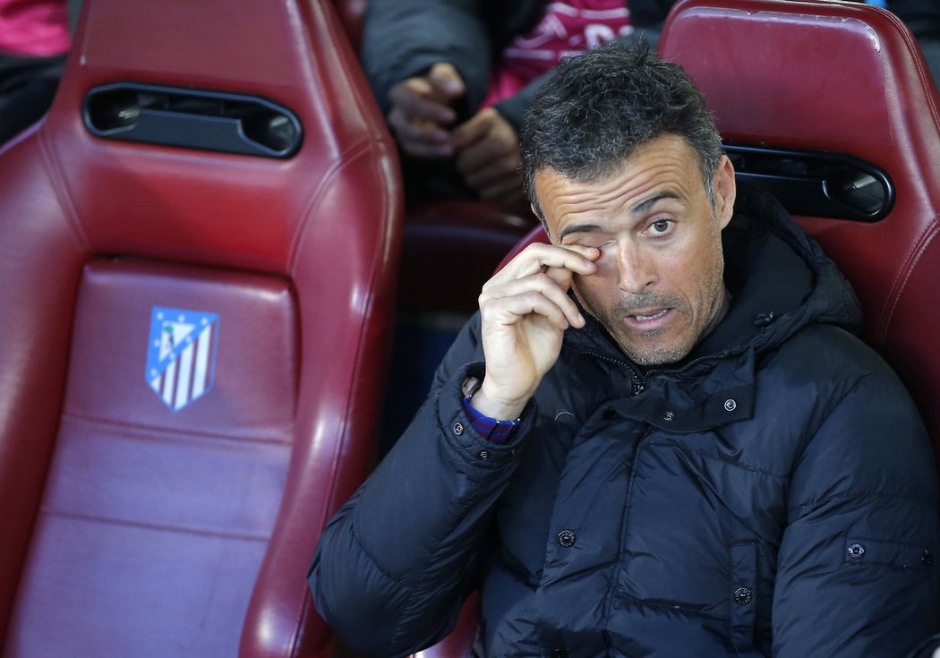 Trenér barcelony Luis Enrique