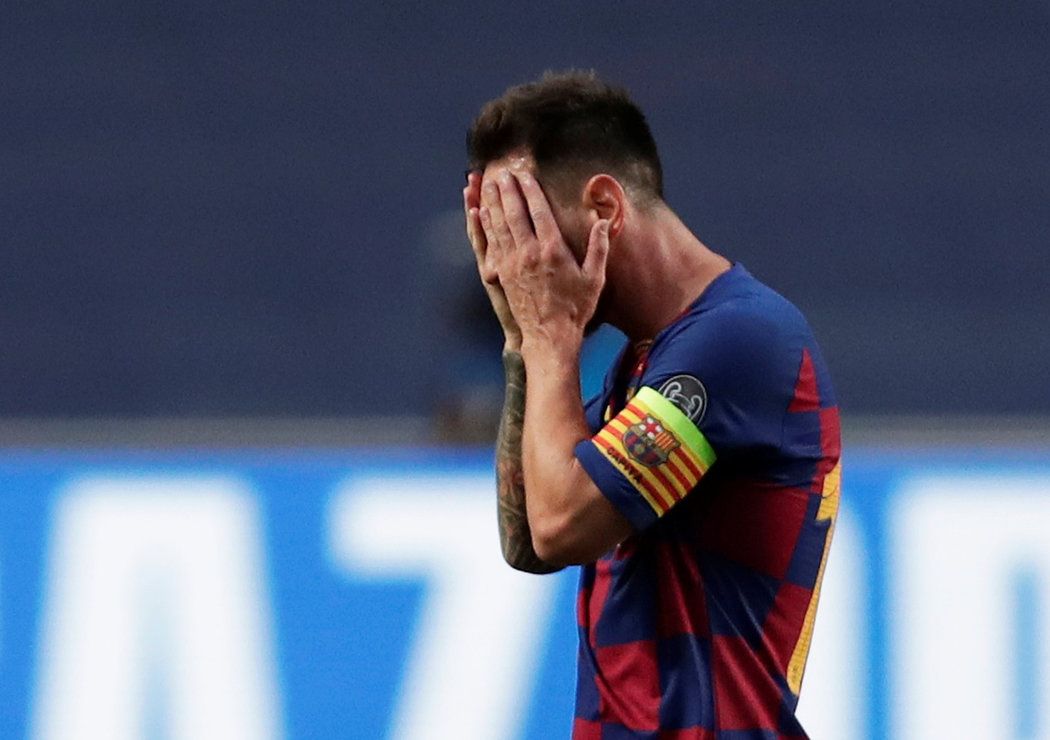 Lionel Messi nechápal, co se na hřišti děje