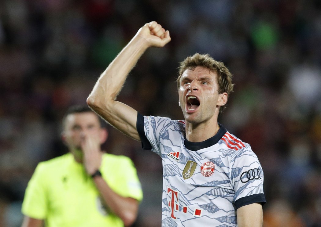 Thomas Müller poslal Bayern na Barceloně do vedení