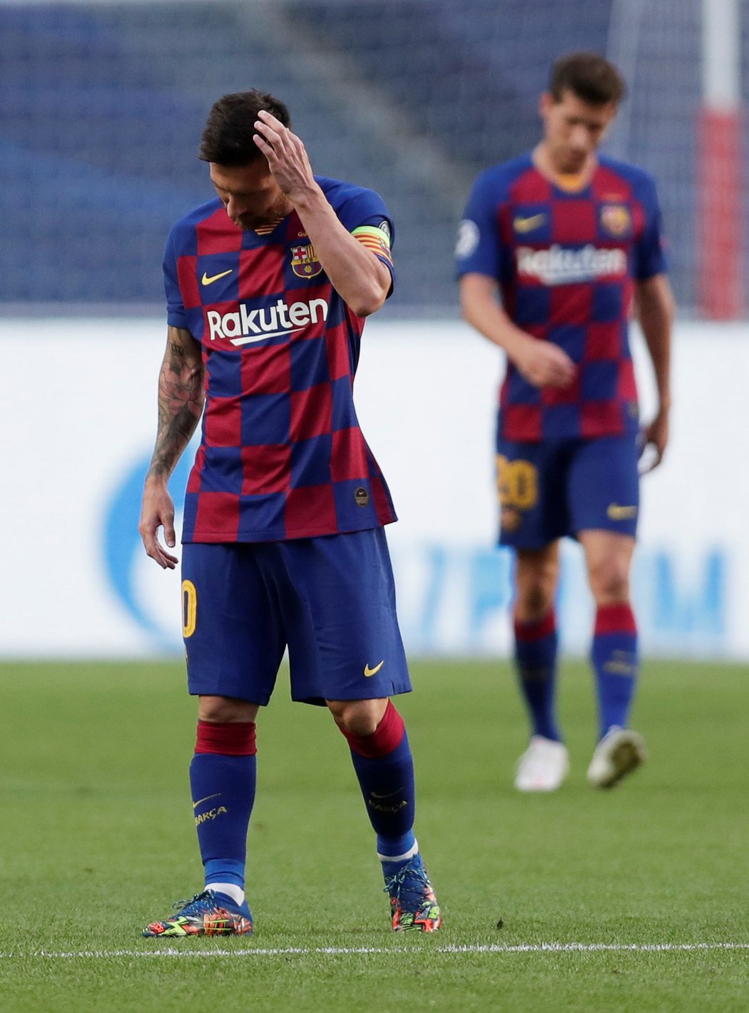 Kapitán Barcelony Lionel Messi