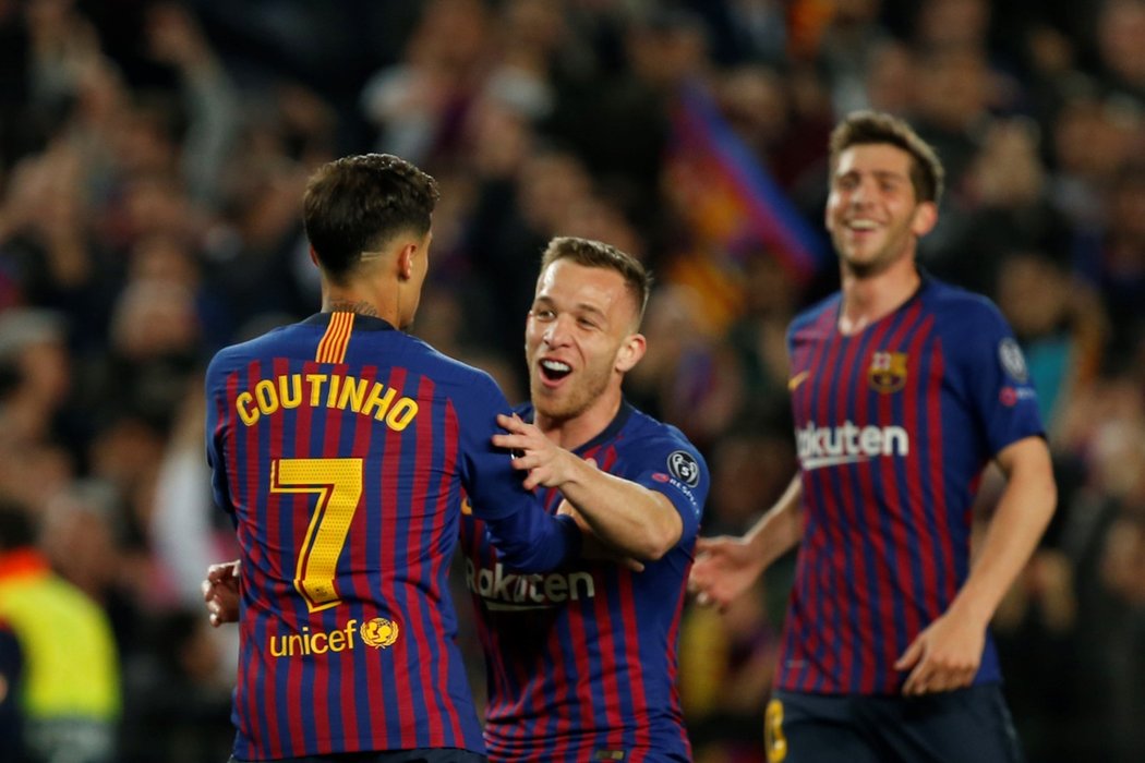 Coutinho přidal třetí gól Barcelony