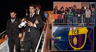 Messi a spol. jsou v Praze! Barcelona si v Česku nechala polepit autobus