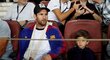 Zraněný Lionel Messi sledoval duel Barcelona -  Inter z tribuny