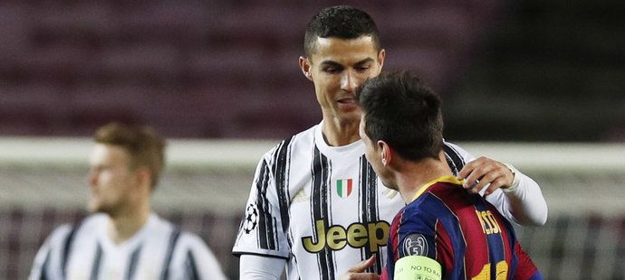 Cristiano Ronaldo a Lionel Messi, dvě legendy světového fotbalu