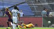 Rakitič střílí gól do sítě Juventusu
