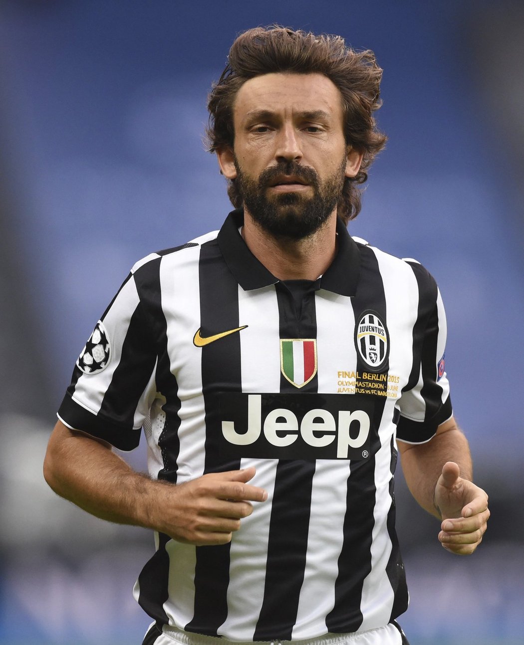 Pirlo ve finále Ligy mistrů proti Barceloně