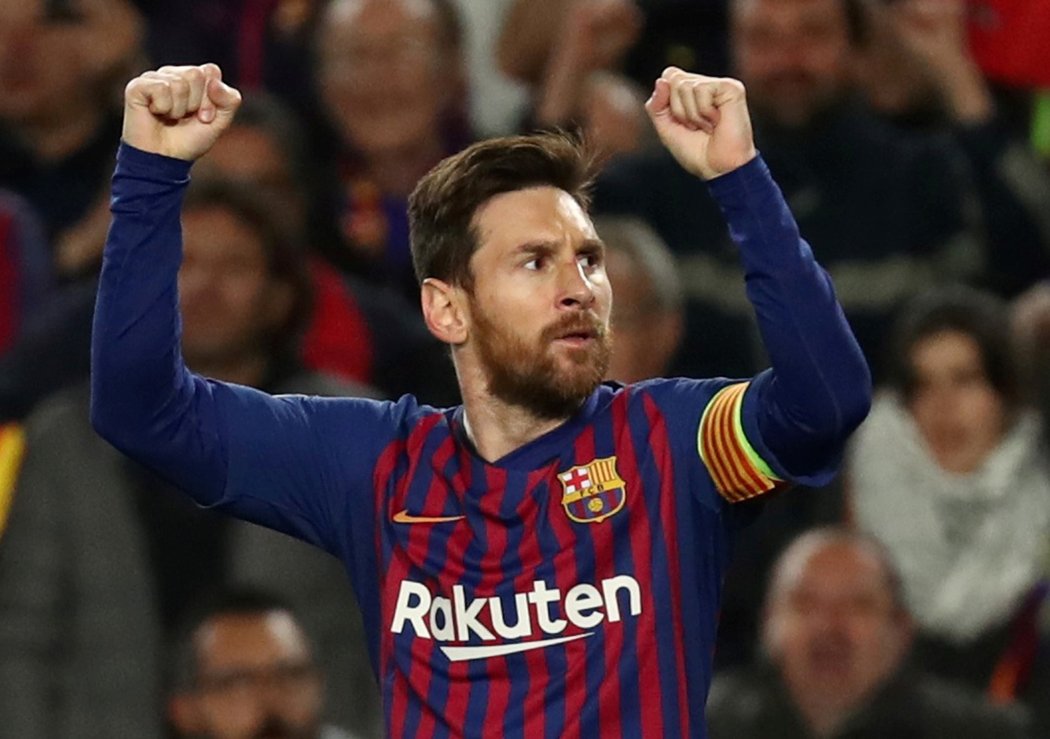 Lionel Messi poslal Barcelonu za postupem