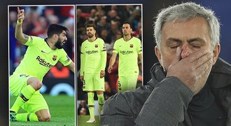 Bránili jsme jako děti, hlesl Suárez. Hráči plakali, Mourinho zkrat nechápal