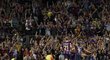 Souboj Barcelony s Plzní sledovalo z ochozů Camp Nou 77 411 fanoušků