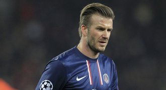 PSG chce udržet Beckhama, možná ho vyženou vysoké daně