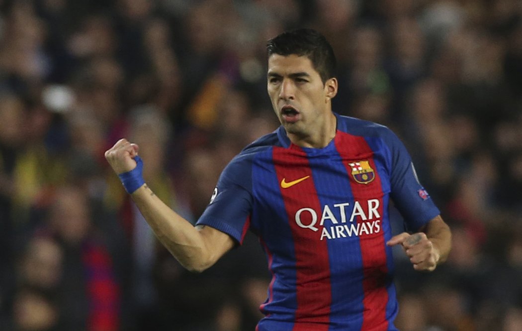 Skóre odvety Barcelony s PSG otevřel Luis Suárez