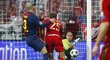 Obránce Barcelony Gerard Piqué nebyl v úvodním semifinále Ligy mistrů jistý stejně jako celá obrana katalánského týmu. Bayern vyhrál 4:0.