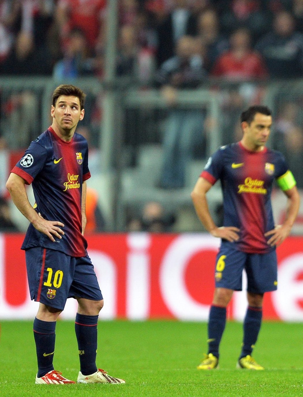 Lionel Messi kouzla zbavený. Arcgentinský špílmachr nevěřil, že jeho tým prohrál s Bayernem v úvodním semifinále Ligy mistrů vysoko 0:4