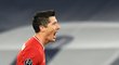 Robert Lewandowski otevřel skóre zápasu s Laziem