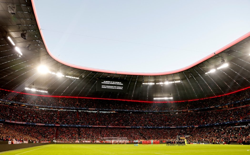 Allianz Arena, domov Bayernu Mnichov