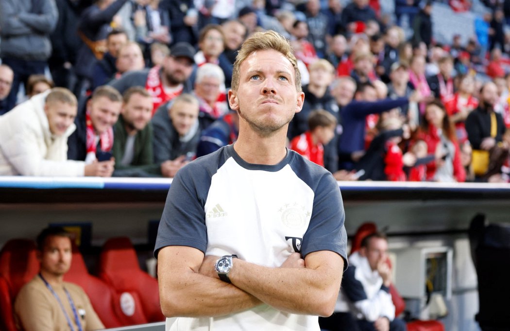 Trenér Bayernu Julian Nagelsmann