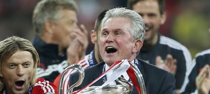 Fotbalisté Bayernu Mnichov vyhráli Ligu mistrů, trenér Jupp Heynckes může odejít jako šampion