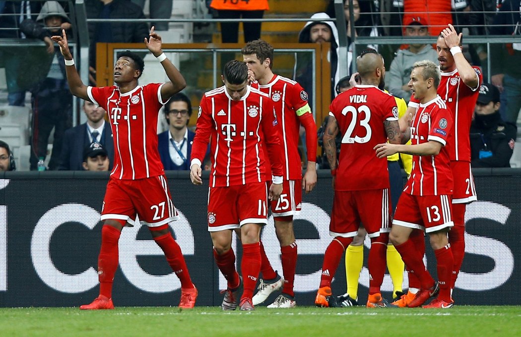 Bayern slaví hladký postup! Po domácí výhře 5:0 vyhrál na půdě Besiktasu 3:1