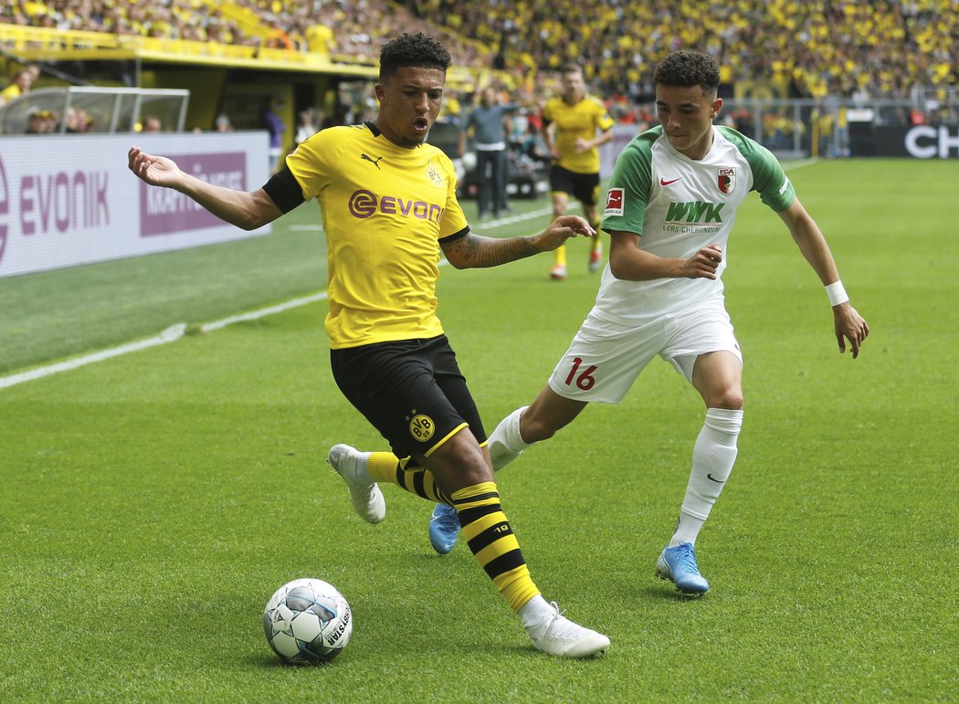 Jadon Sancho, kterého Dortmund vyfoukl Citizens