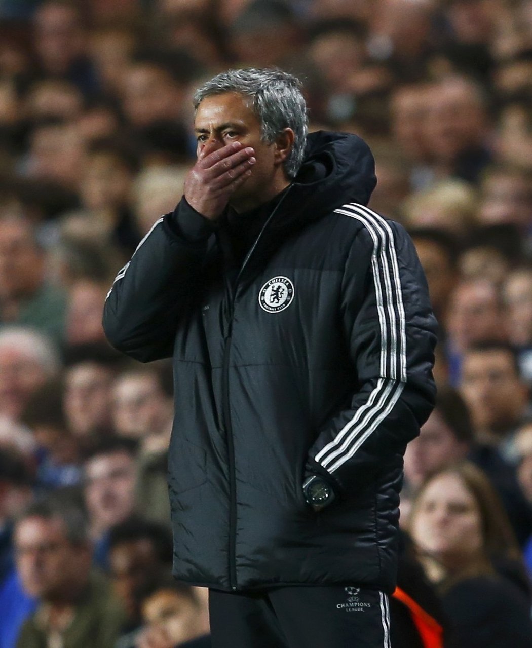 José Mourinho nevěřil, jak se jeho týmu rozplývá vidina účasti ve finále Ligy mistrů v Lisabonu