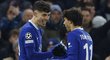 Kai Havertz dal druhý gól Chelsea, který takhle oslavil i s João Félixem