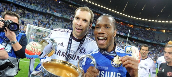 Drogba vzpomínal na finále Ligy mistrů v roce 2012: Nebýt Čecha, nevyhráli bychom