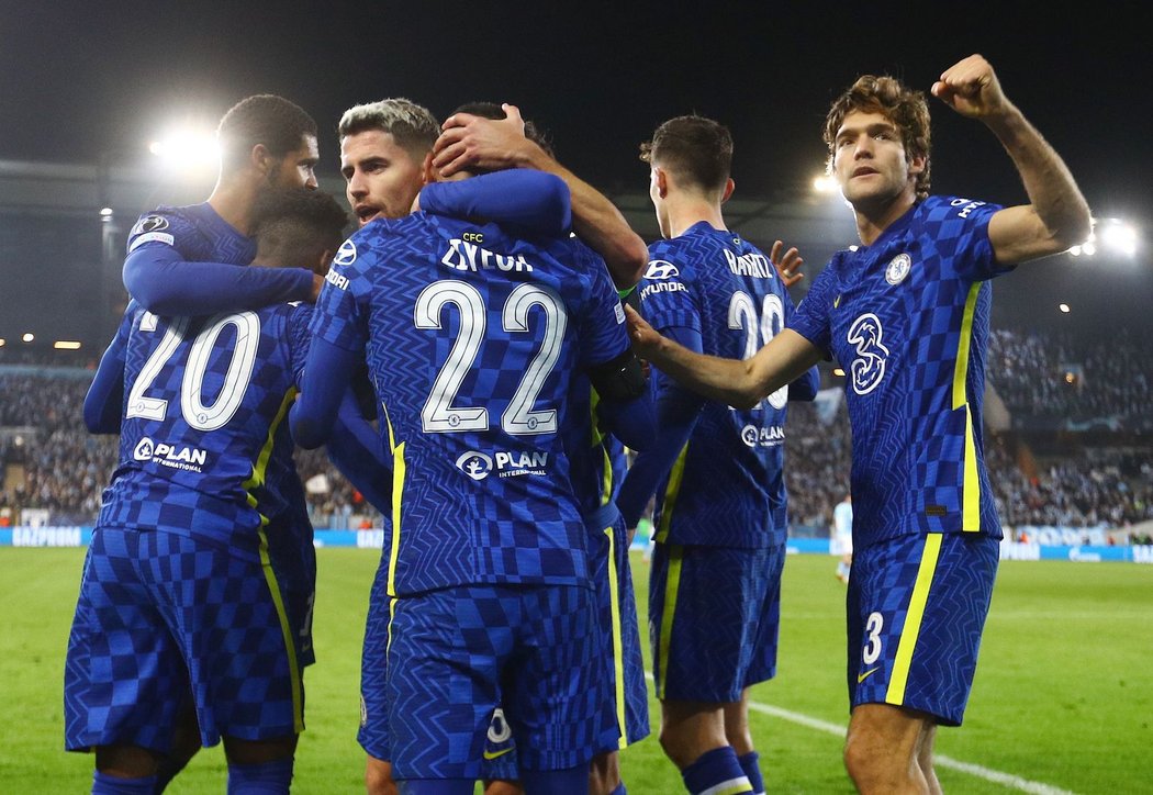 Jediný gól Chelsea v Malmö vstřelil Hakim Zyiech