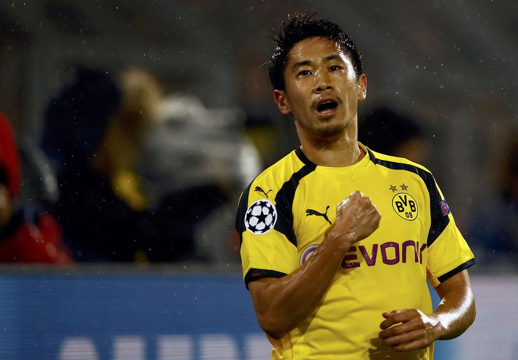 Šindži Kagawa vstřelil Legii v prvním poločase dva góly