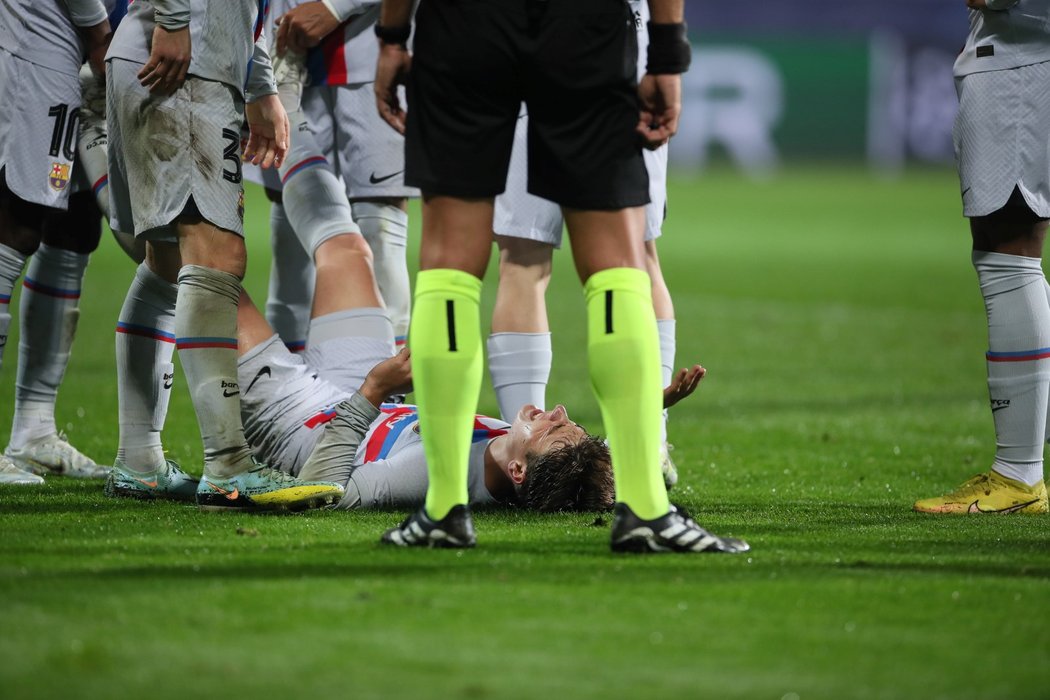 Pablo Torre zůstal po vstřeleném gólu ležet na zemi