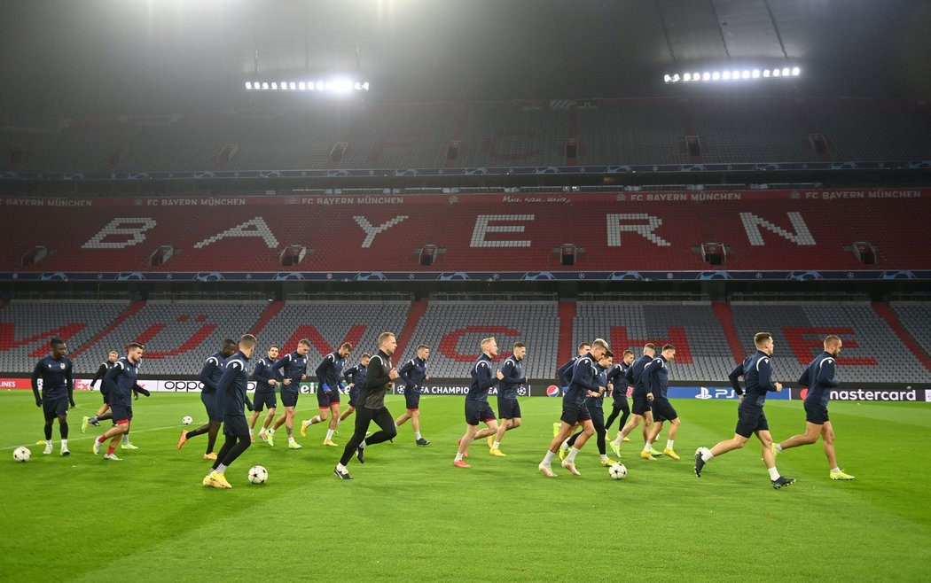 Plzeňští fotbalisté trénovali na stadionu Bayernu
