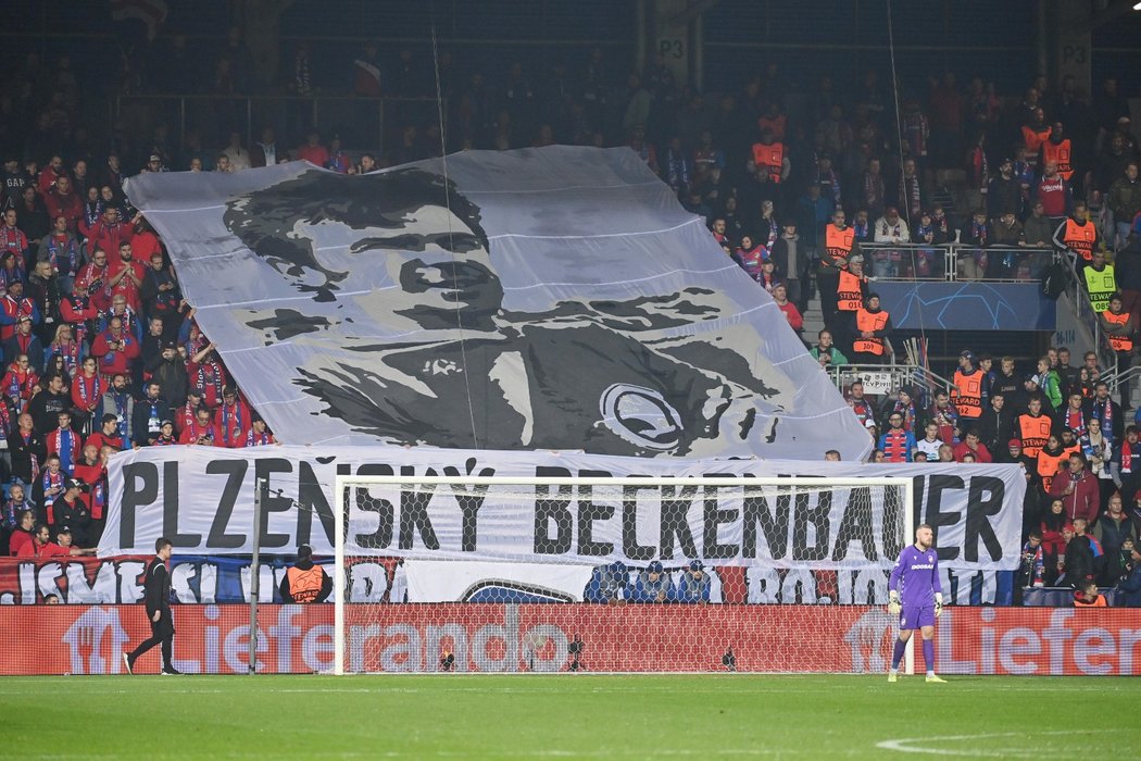 Choreo plzeňských fanoušků