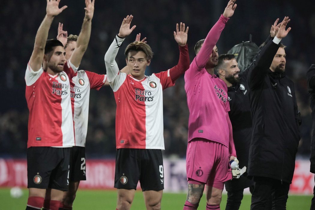 Feyenoord porazil v Lize mistrů Lazio 3:1