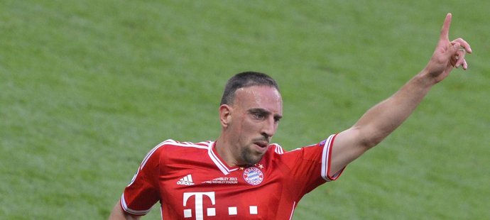 Franck Ribéry prodloužil svůj kontrakt v Bayernu Mnichov do roku 2017