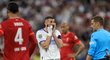 Karim Benzema vstřelil ve finále Ligy mistrů první branku Realu, ale branka kvůli ofsajdu neplatila
