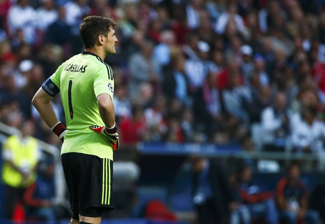 Nešťastník Iker Casillas z Realu Madrid se chybou podepsal pod gól Atlétika ve finále Ligy mistrů
