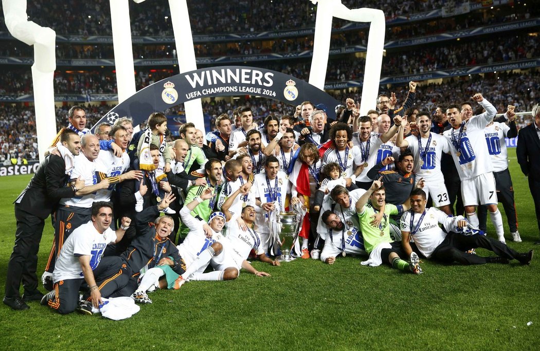 Real Madrid vyhrál ve finále Ligy mistrů nad Atlétikem Madrid 4:1 po prodloužení