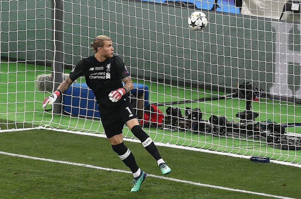 Loris Karius prožil ve finále Ligy mistrů nejhorší večer své kariéry