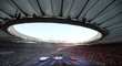 Zahájení finále Ligy mistrů na madridském stadionu Wanda Metropolitano