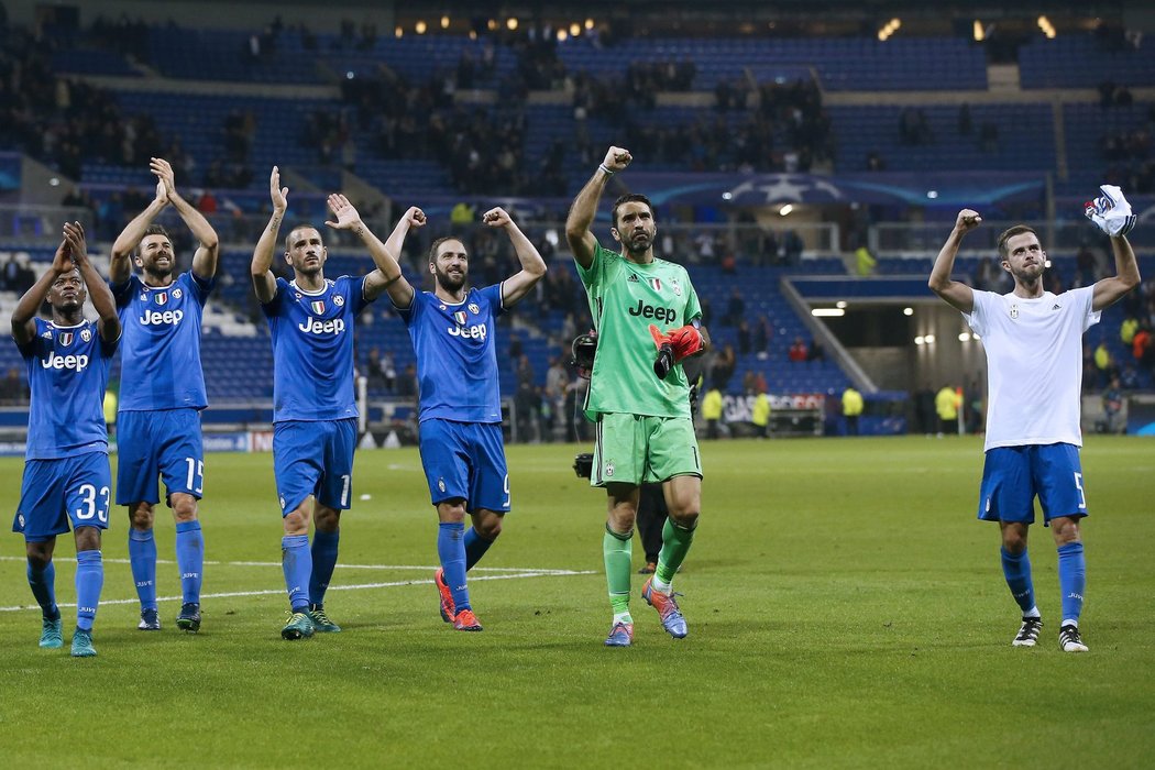 Juventus nakonec utkání vyhrál a mohl slavit