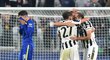 Radost fotbalistů Juventusu po skalpu Chelsea